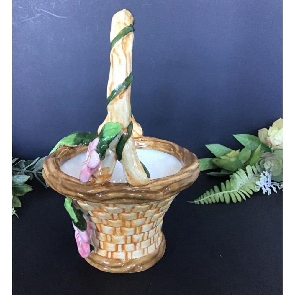 Spring basket and flower Planter - Picture 2 of 6
